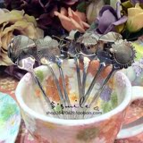 现货日本SALUS花型18-8不锈钢咖啡搅拌勺zakka勺子餐具花语单把