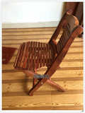 【佳雪红木】缅甸花梨木家具 折叠椅  休闲 靠背椅 躺椅折叠午休