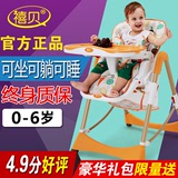 禧贝儿童餐椅多功能宝宝餐椅婴儿餐桌椅婴儿餐椅BB凳宝宝椅可折叠
