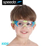 speedo儿童泳镜 2-6岁宝宝男童女童大框游泳镜防水防雾游泳眼镜
