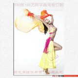 61舞蹈艺术海报传统古典舞培训班装饰画挂画图制作拉丁舞芭蕾舞36