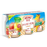 乐友婴儿辅食果汁亨氏--二段果汁优惠装B(118ml*3瓶)宝宝食品