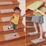 日本进口SANKO楼梯地毯 楼梯垫踏步垫 楼梯防滑垫 免胶自粘防滑垫