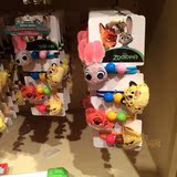 正品香港迪士尼代购  疯狂动物城卡通角色兔朱迪立体可爱发饰发圈