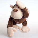 NICI猴子公仔　黑猩猩长臂猴车载公仔毛绒玩具　儿童生日礼物包邮