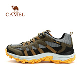 CAMEL骆驼户外男款登山徒步鞋 2015春季新款透气网布减震徒步鞋子