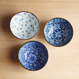 【日本进口 有古窑 米饭碗】3款 日式小碗 骨瓷釉下彩