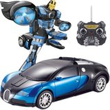 儿童玩具车 遥控车充电 电动汽车模型变形汽车机器人 特技
