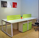 武汉办公家具现代简约组合屏风职员办工办公桌隔断工作位员工桌椅