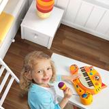 美国进口B.Toys大嘴猫 儿童宝宝钢琴电子琴 猫琴玩具礼物带麦克风