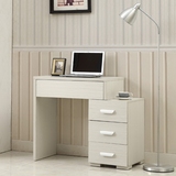 现代简约宜家风格组合小书桌电脑桌0.7写字台白色木纹送凳子70cm