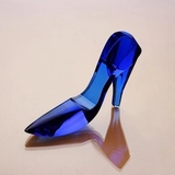 灰姑娘的水晶鞋摆件玻璃鞋创意送女友老婆电视柜摆件七夕情人节礼