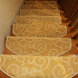 加厚木楼梯垫防滑楼梯踏步垫免胶自粘脚垫楼梯地毯转角定做满铺