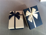 礼品盒长方形蝴蝶结礼盒包装盒喜糖盒包装礼品盒纸盒批发包邮