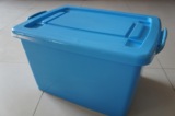 批发 德恒盛环保钢化塑料消毒箱 定制消毒箱1#蓝色餐具可印logo