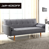 简约客厅小户型沙发床可折叠三人位沙发床多功能北欧布艺两用沙发