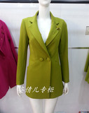 2015春季新款欣鑫盛X15-A20 韩版修身小风衣短外套上衣女装西装领