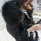 【折】现货韩国代购 冬装女装高档毛领超值保暖款羽绒服