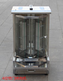 送技术 中东土耳其商用燃气烤肉机 12v电机自动旋转煤气烤肉炉