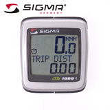 正品SIGMA/西格玛1606L自行车码表 无线背光防水单车装备码表