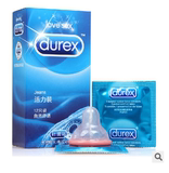 杜蕾斯超薄润滑避孕套活力型12只装香型安全套男用计生情趣性用品