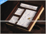 M10 真丝传统织锦 青花瓷丝绸杯垫笔记本鼠标垫中国特色文化礼物
