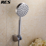 KES 304不锈钢花洒套装 手喷莲蓬头淋浴喷头 入墙管花洒套装