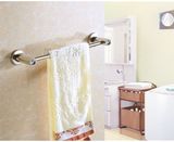 浴室置物架毛巾杆卫浴挂件不锈钢卫生间2层毛巾架 酒店浴巾架双层