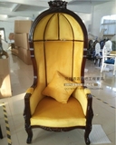 新古典鸟笼椅形象椅高背休闲椅欧式公主椅酒店KTV影楼装饰椅现货