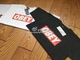 实力现货 Obey Box Logo Tee 经典 红标 短袖T恤 情侣 简约 街头