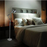 北欧宜家落地灯卧室客厅书房钓鱼灯具创意现代立式台灯地灯钢琴灯