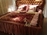 欧式法式样板房床品多件套装别墅样板间奢华高档床上用品十件套