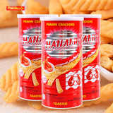包邮 泰国进口零食品 好吃卡乐美原味大罐虾条110g *3罐组合
