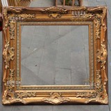 欧式古典实木角花框油画框 装饰画框  36寸24寸相框 镜框