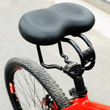 自行车加厚加宽坐垫山地车单车坐垫可调节软座垫舒适弹性无鼻鞍