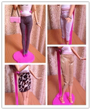 （DIY必备）芭比娃娃barbie时尚娃衣服装裤子裙子可儿六分娃可穿