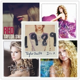 泰勒·斯威夫特Taylor Swift 全集含新专辑1989 七张CD
