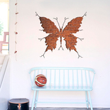 3D平面立体感 蝴蝶砖墙贴 创意个性时尚客厅宿舍酒店装饰品墙贴纸