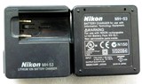 原装 NIKON 尼康 EN-EL1电池 MH-53 数码相机 充电器 带电源线