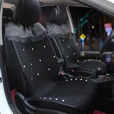 新款汽车坐垫科鲁兹A4缤智XRV高7四季汽车蕾丝坐垫女士车用座垫