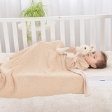 3koalas春夏新生婴儿纱布毯子宝宝盖毯柔软毛毯空调毯抱毯午睡毯