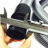 洗车工业吸尘器配件软管 管子螺纹管外径50MM灰色软管品质优