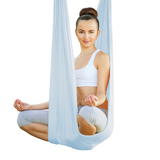 柏飞空中瑜伽吊床 长期出口无拼接反重力弹力瑜伽绳 进口材质