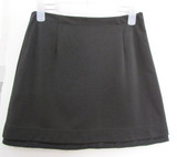 C03B557纤牌纤K&CH专柜正品春秋新款女装蕾丝花边黑色短裙原价580
