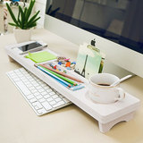 包邮 电脑键盘架置物架多功能办公桌面收纳架整理架创意装饰架子