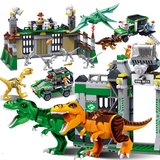 恐龙模型仿真动物模型套装男孩礼物1-2-3-6岁组装小朋友玩具