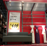 ★果果木熊★重庆宜家家居代购IKEA汉林比双人沙发简洁小户型沙发