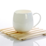 包邮 纯白色唐山骨瓷马克杯 创意水杯 陶瓷杯子咖啡杯 奶杯
