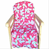棉坐垫子靠背套婴儿童宝宝实木餐椅套垫子连体椅子套棉垫通用型纯