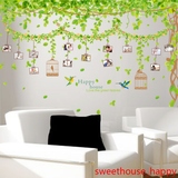 超大相框客厅卧室背景墙照片墙贴纸幼儿园墙面装饰品创意贴画大树